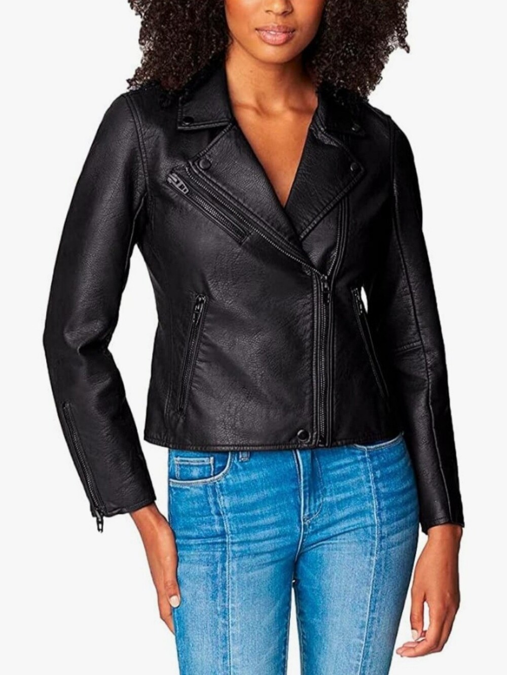 Blank NYC Vegan Leather Jacket Womens Size Medium. NWOT.